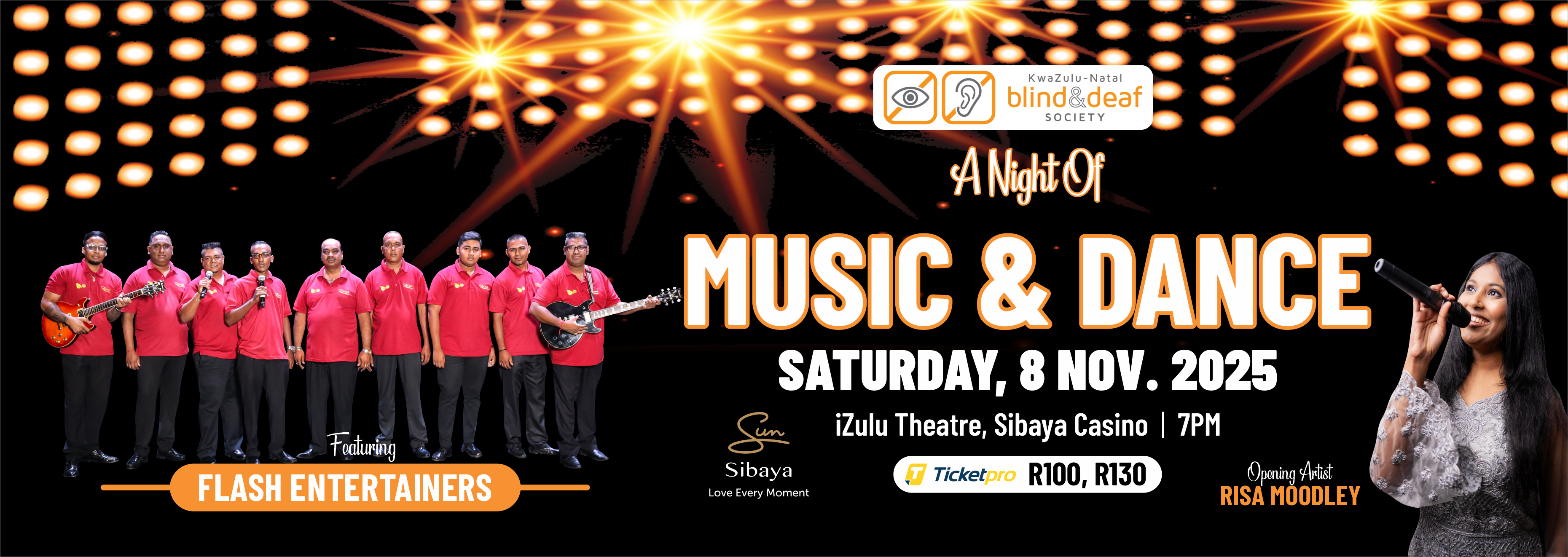 Tickets for A Night of Music and Dance | Ticketpro