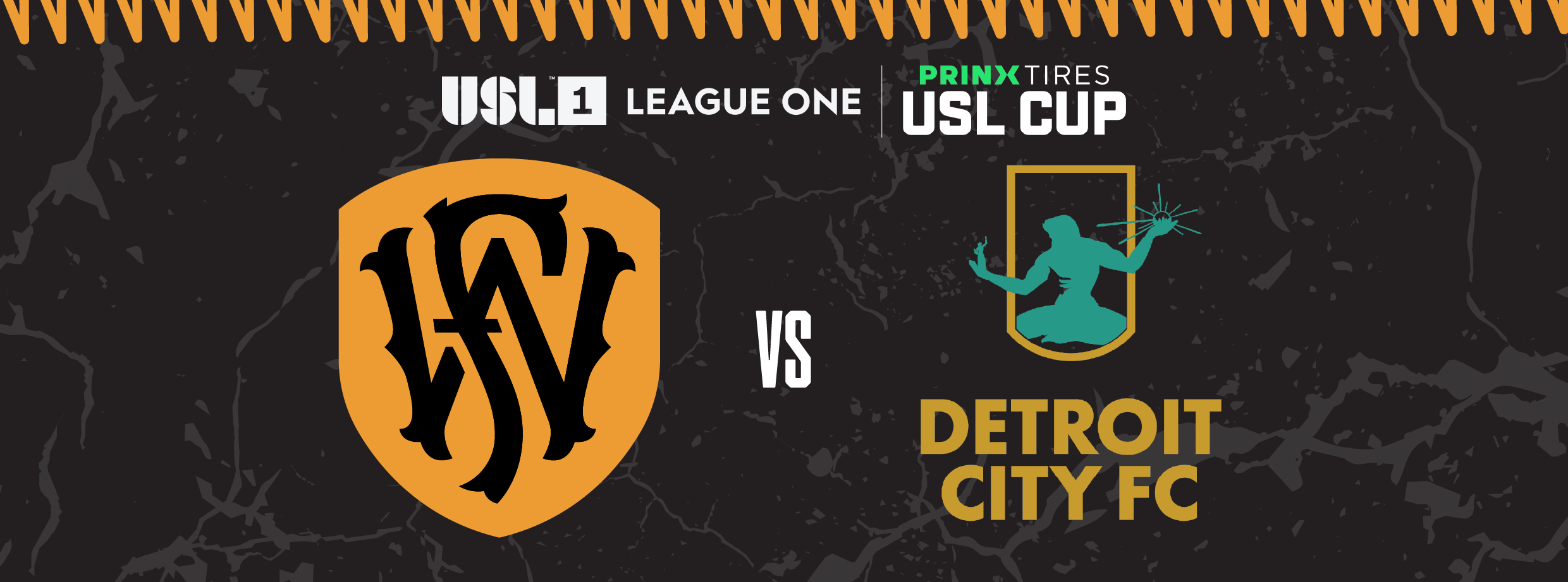 Top image showcasing the event title 7/11/2026 - Fort Wayne Football Club vs. Detroit City FC