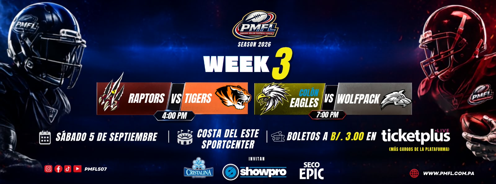 PMFL 2026 - WEEK 3