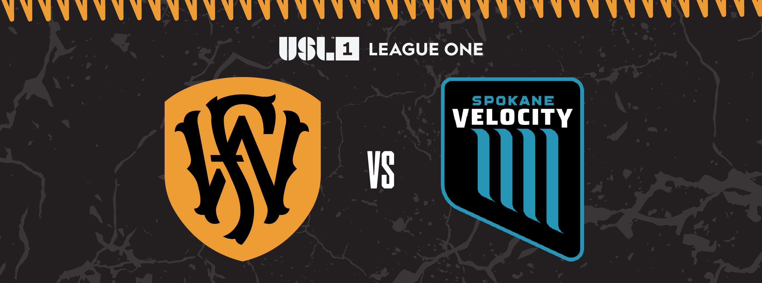 Top image showcasing the event title 7/4/2026 - Fort Wayne Football Club vs. Spokane Velocity FC