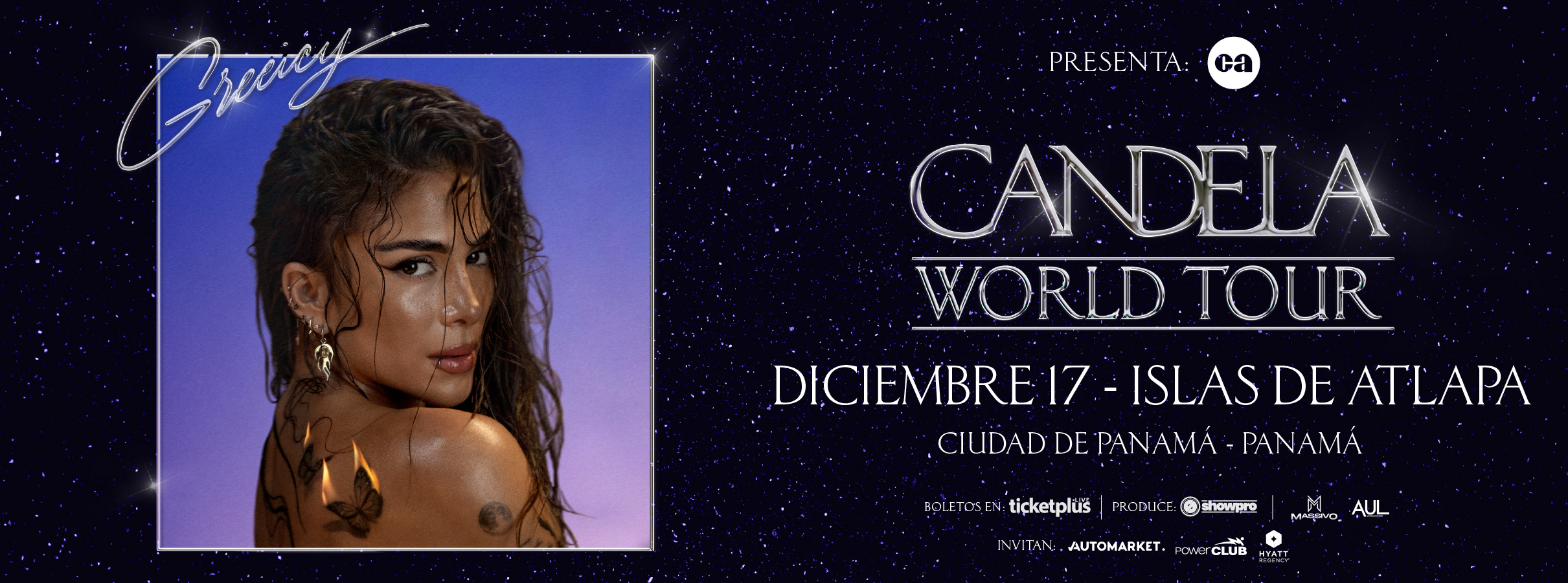 GREEICY - CANDELA WORLD TOUR