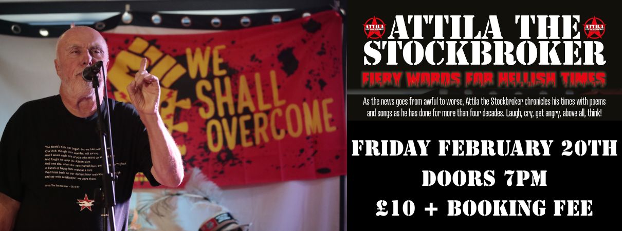 Tickets for Attila The Stockbroker | vivenu