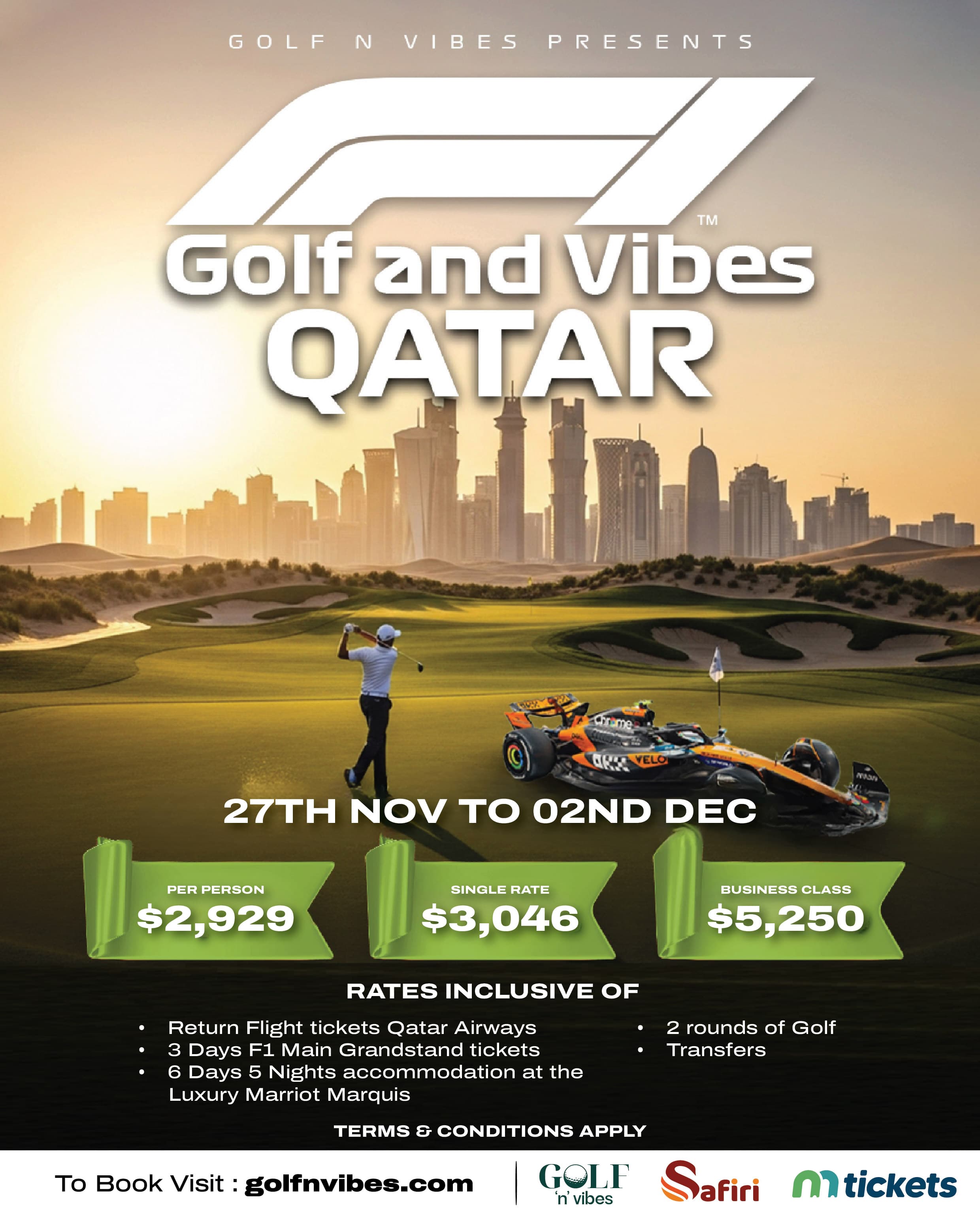 GOLF AND VIBES QATAR