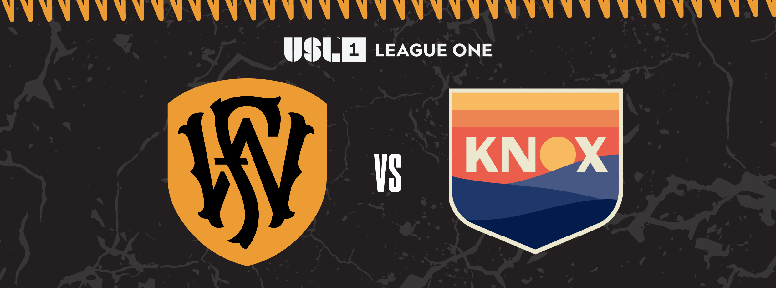Top image showcasing the event title 9/16/2026 - Fort Wayne Football Club vs. One Knoxville