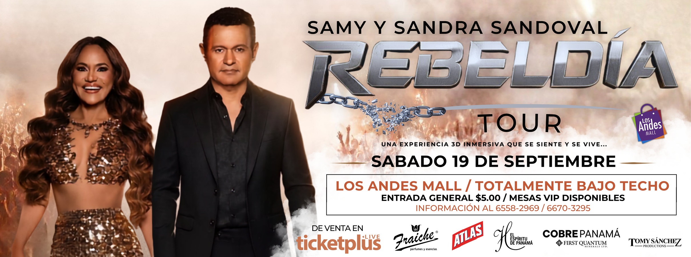 REBELDIA TOUR - LOS ANDES MALL