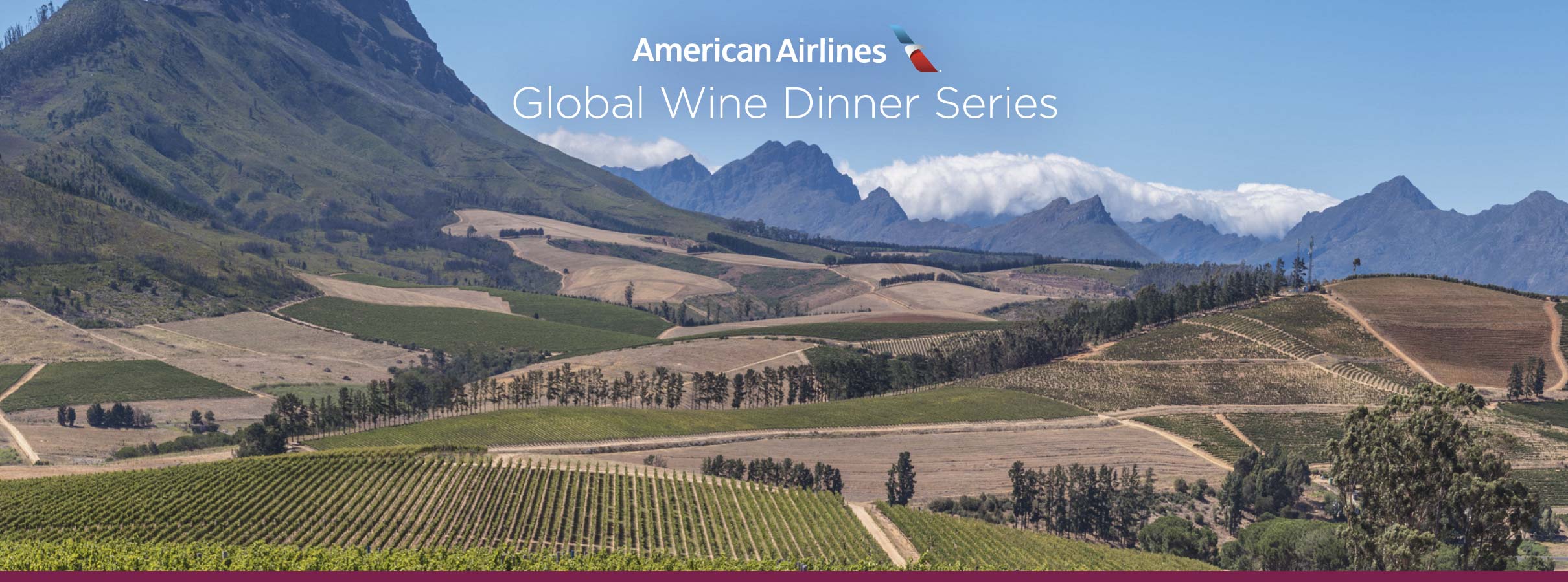 American Airlines Global Wine Dinner Series: South Africa Rising