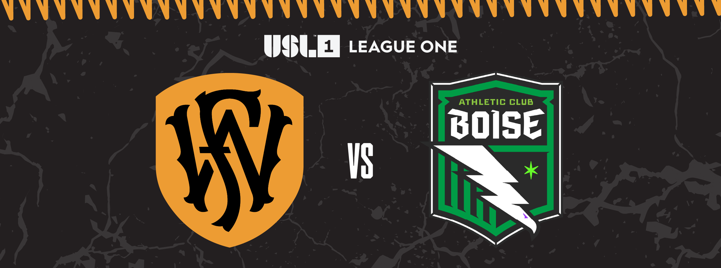 Top image showcasing the event title 10/24/2026 - Fort Wayne Football Club vs. AC Boise