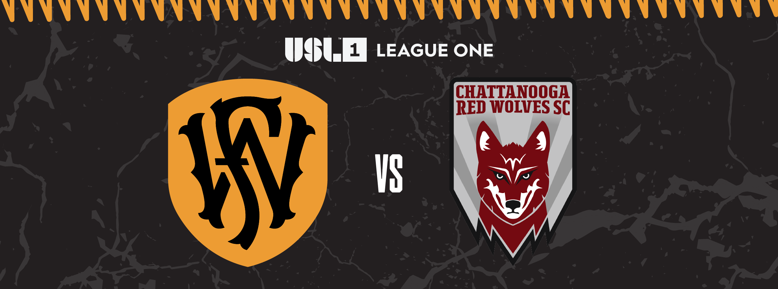 Top image showcasing the event title 8/15/2026 - Fort Wayne Football Club vs. Chattanooga Red Wolves SC