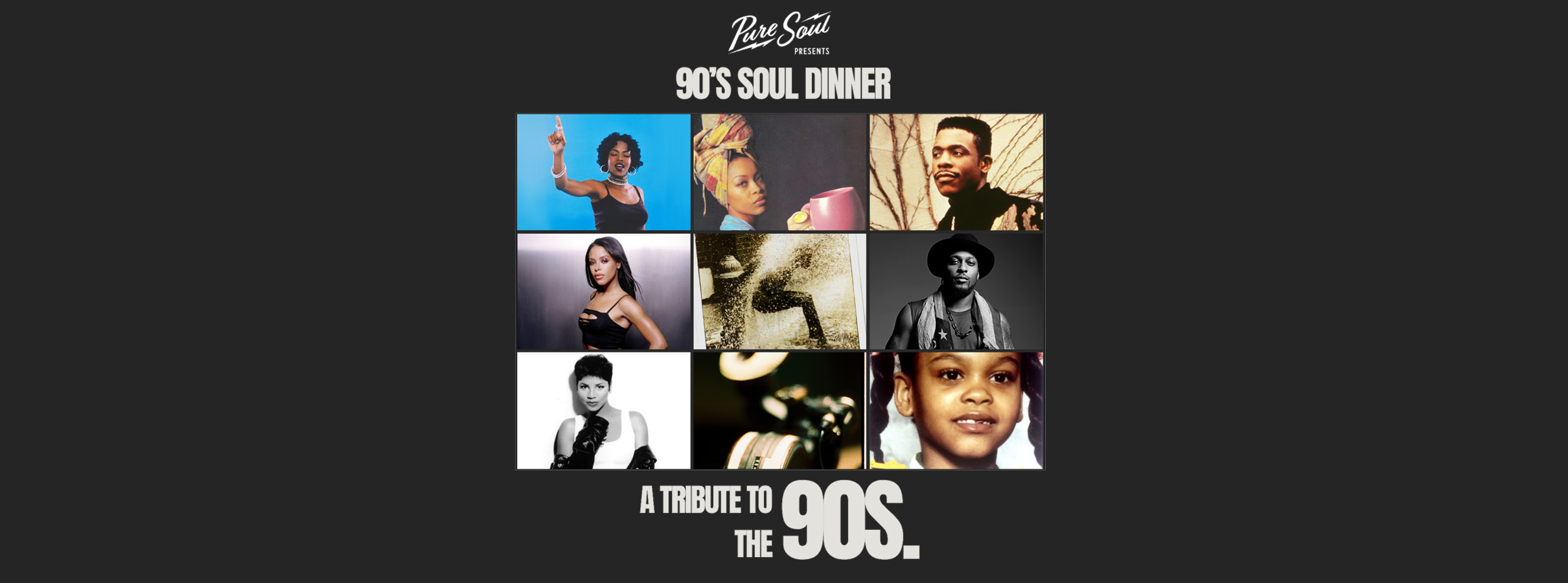 PureSoul presents: 90's Soul Dinner