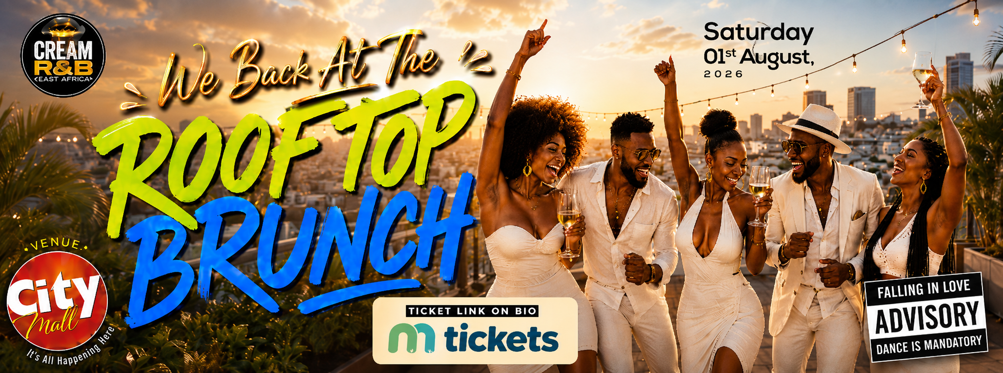 Cream R&B  Rooftop Brunch 