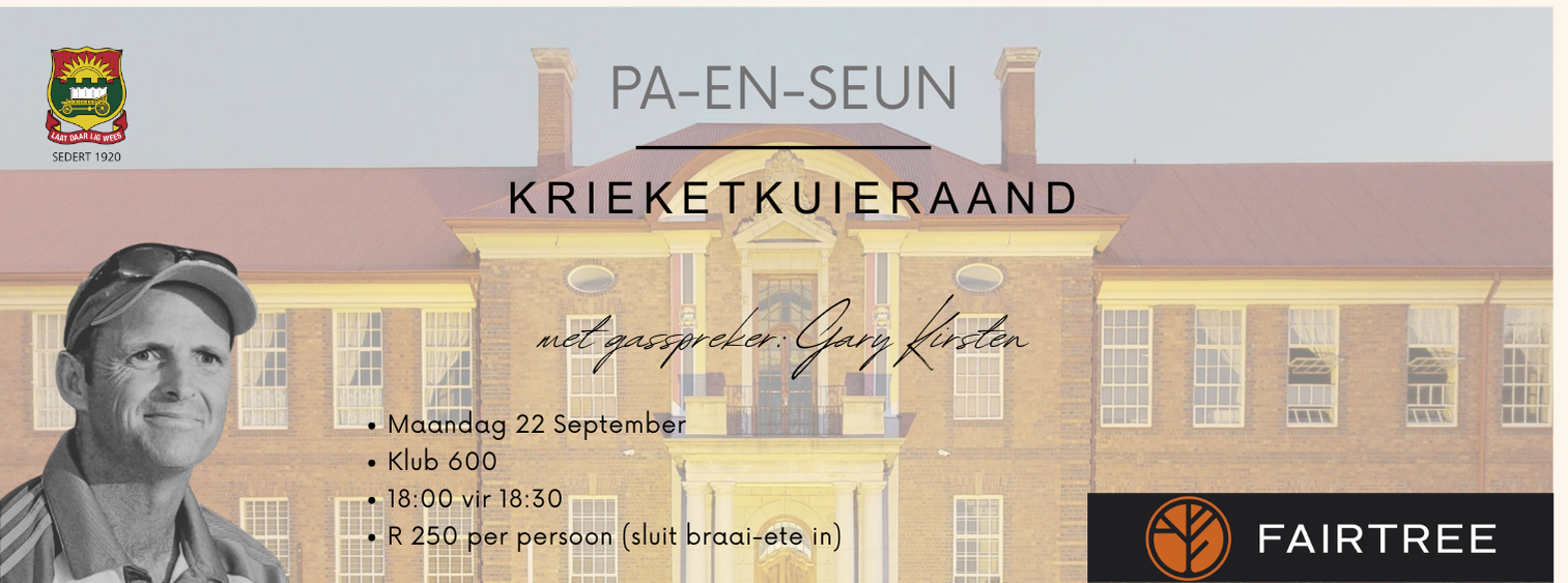 PA-EN-SEUN KRIEKETKUIERAAND