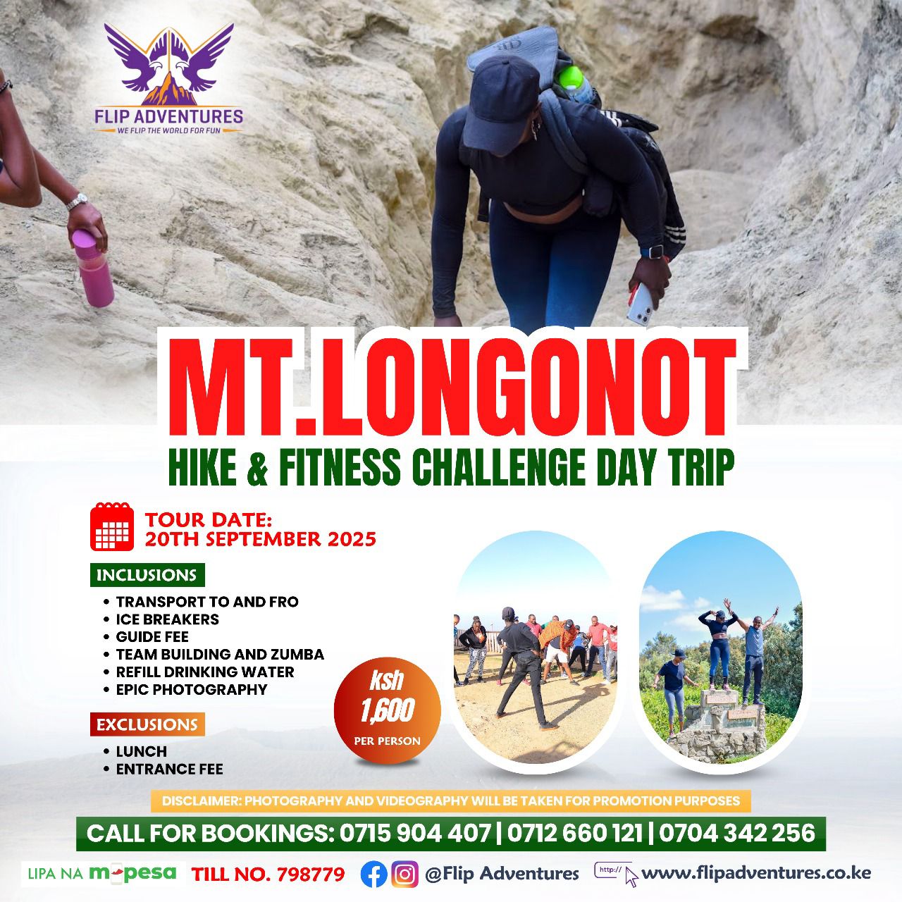 MT.LONGONOT HIKE & FITNESS CHALLENGE DAY TRIP