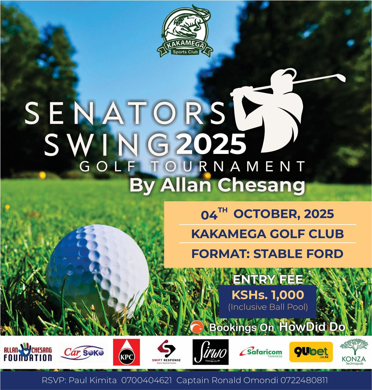 The Senators Swing GOlf Tournament