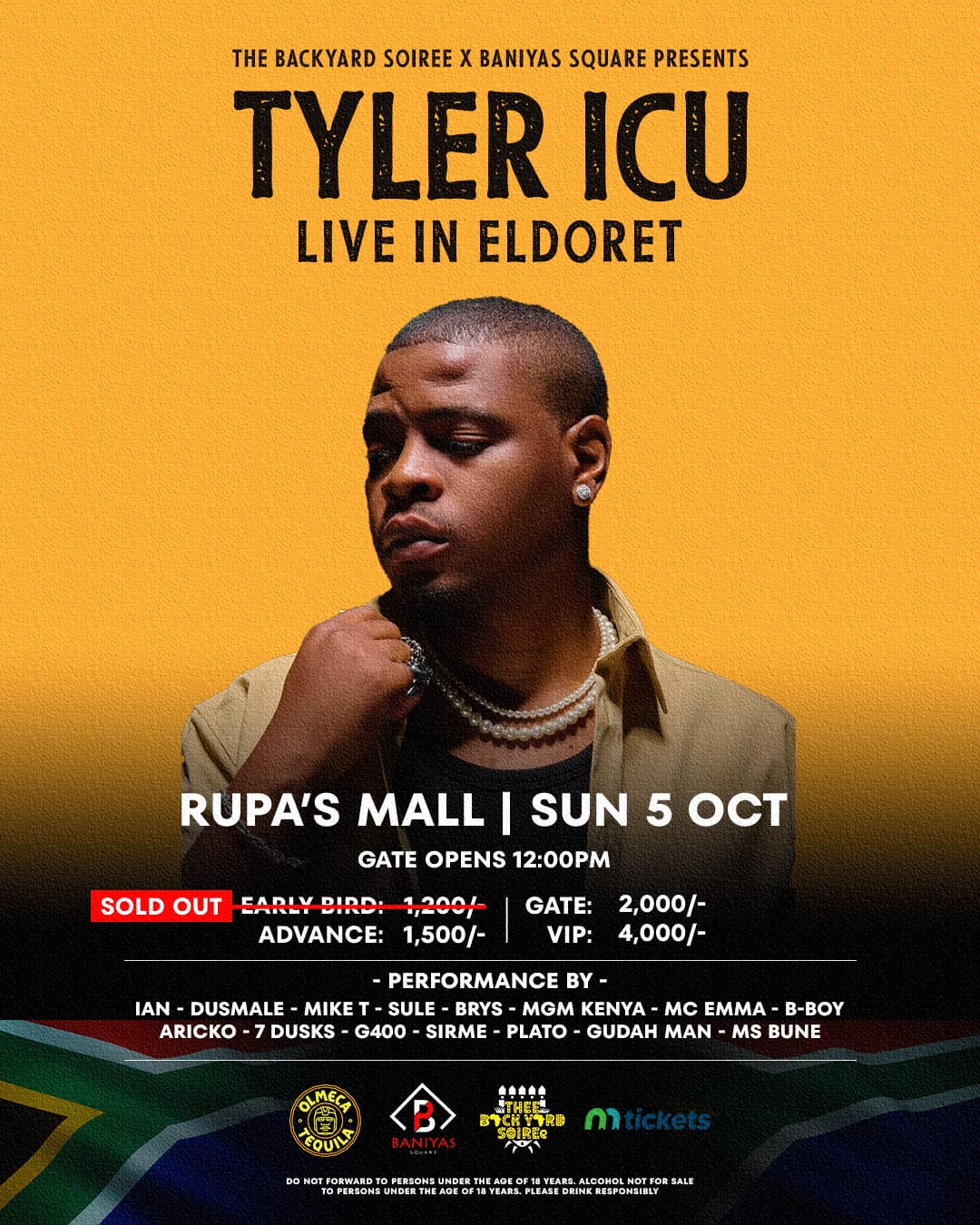 TYLER ICU LIVE - ELDORET