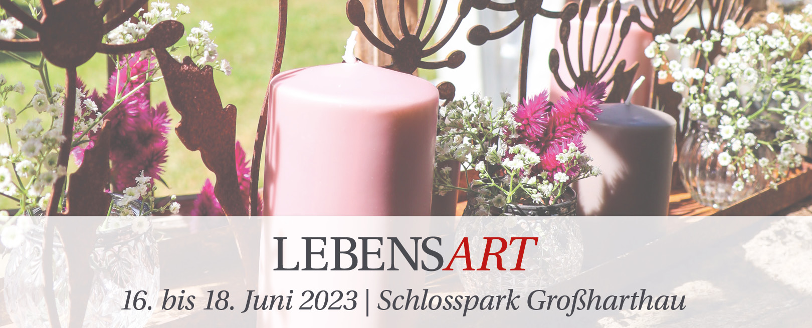 Tickets für LebensArt Großharthau - Schlosspark | vivenu