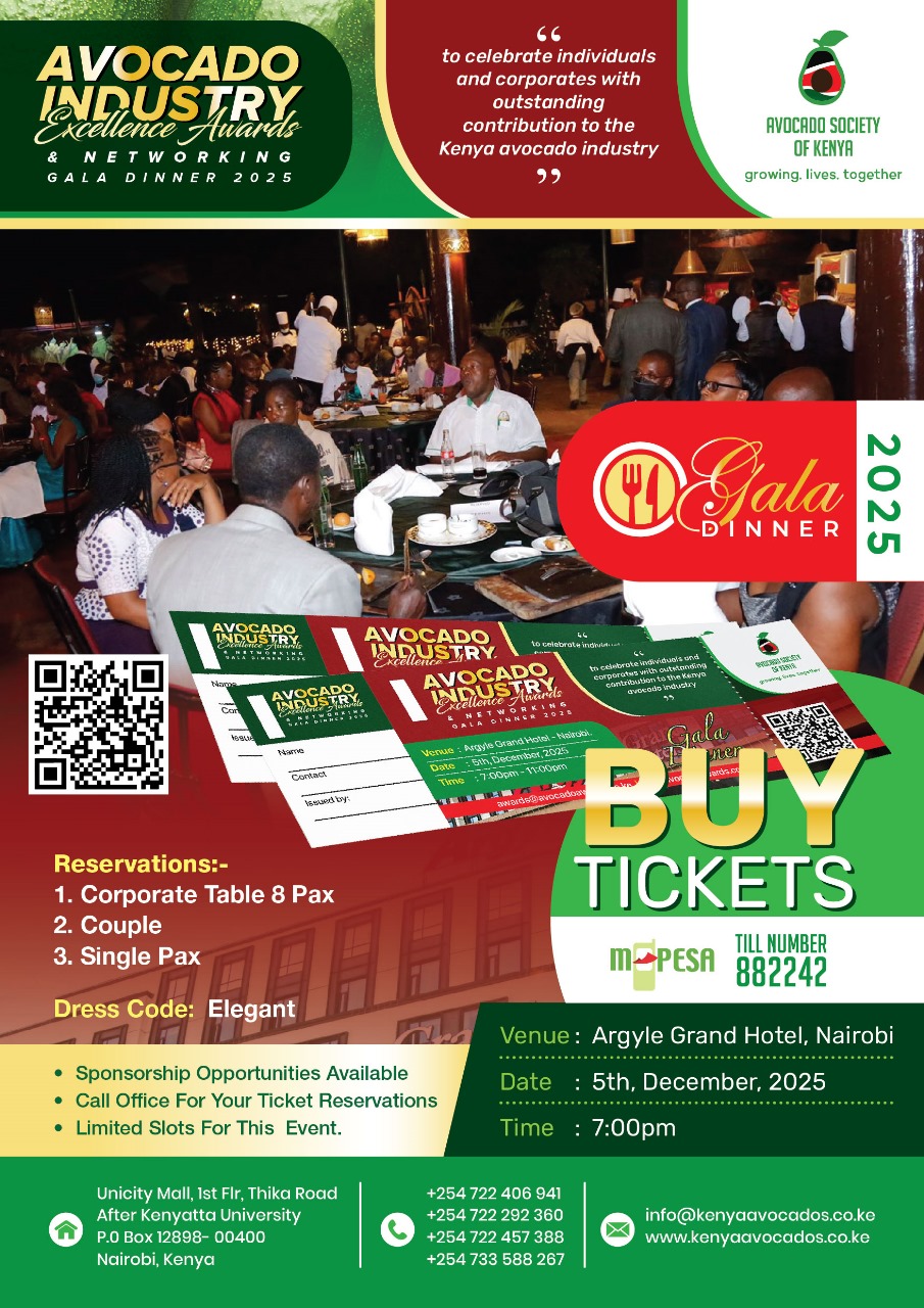 AVOCADO INDUSTRY EXCELLENCE AWARDS