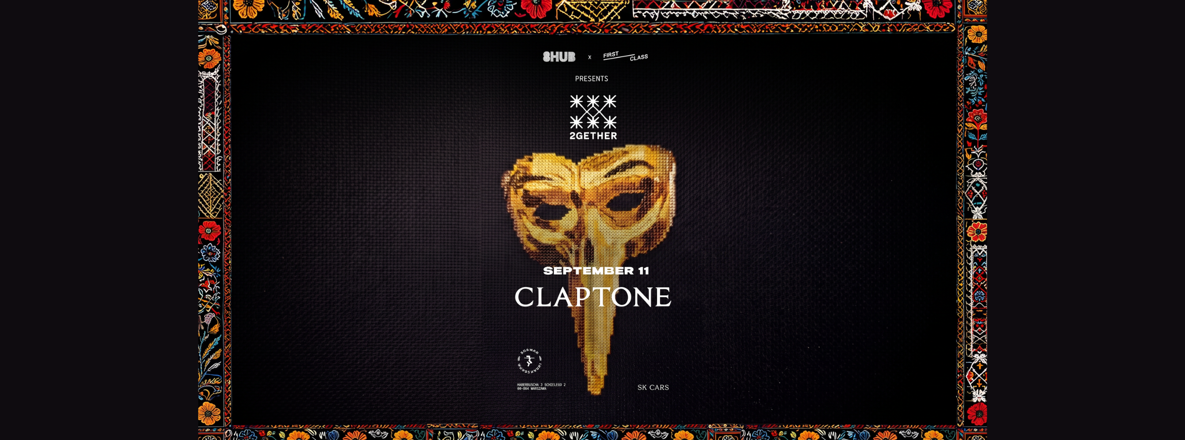 2GETHER presents CLAPTONE – Warsaw