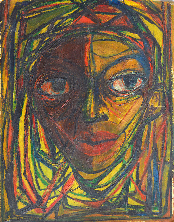 Vincente Marcano – Portret – Olieverf op karton