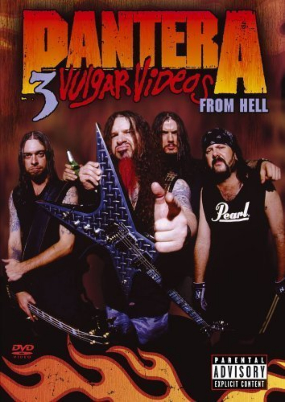 Pantera - 3 Vulgar Videos from Hell (video)