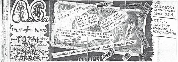 Anal Cunt - 47 Song Demo