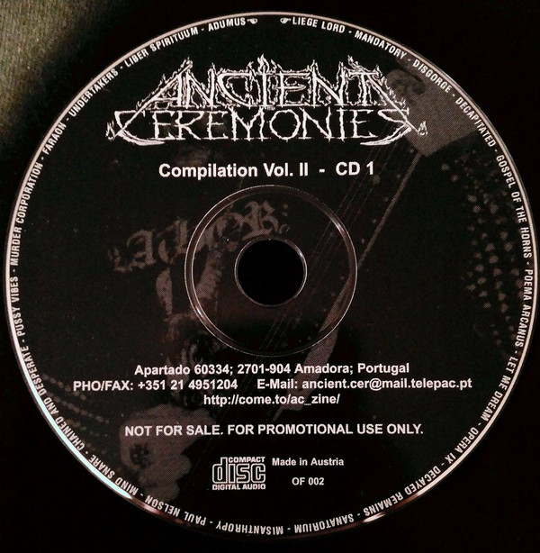 Various 1-A - Ancient Ceremonies Compilation Vol. II