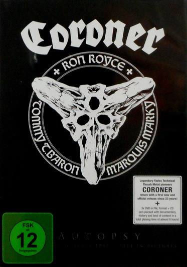 Coroner - Autopsy - The Years 1985-2014 in Pictures (video)