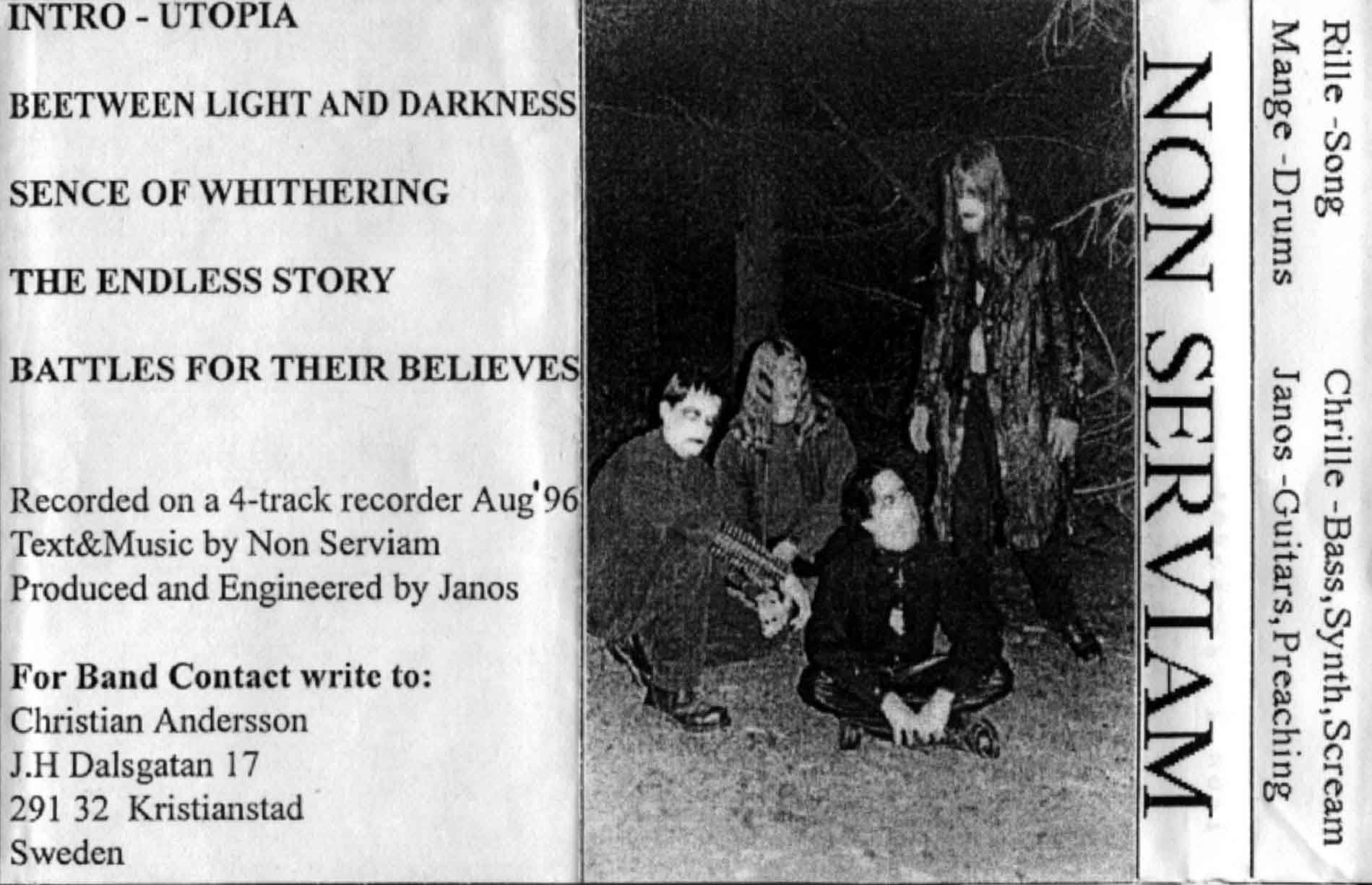 Non Serviam - Between Light and Darkness (demo)