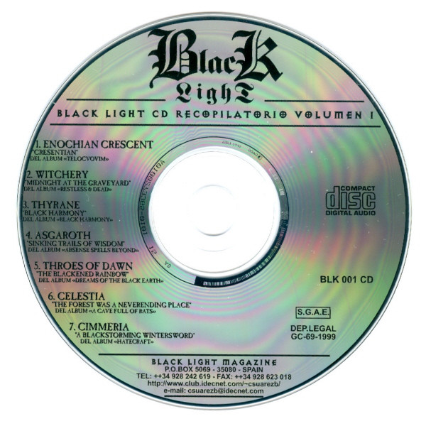 Various B - Black Light Compilation I