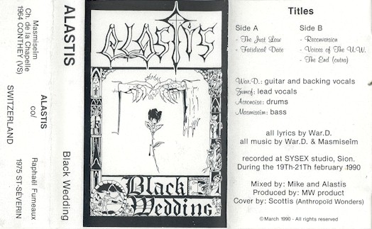 Alastis - Black Wedding (demo)