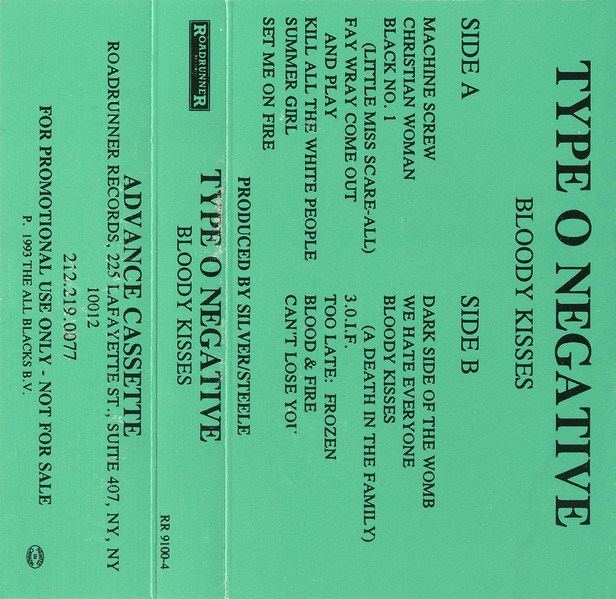 Type O Negative - Bloody Kisses