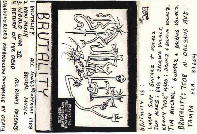 Brutality - Brutality (demo)