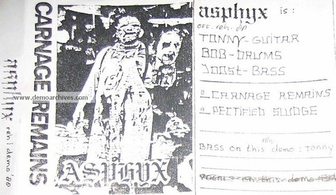 Asphyx - Carnage Remains (demo)