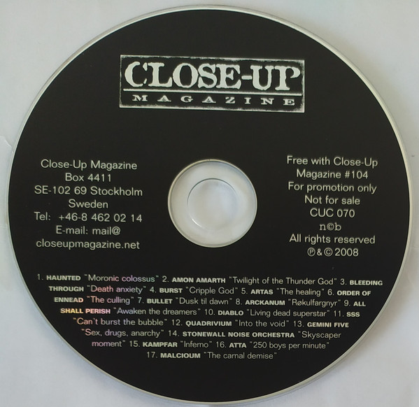 Various - Close-up Magazine - Close-Up Magazine 