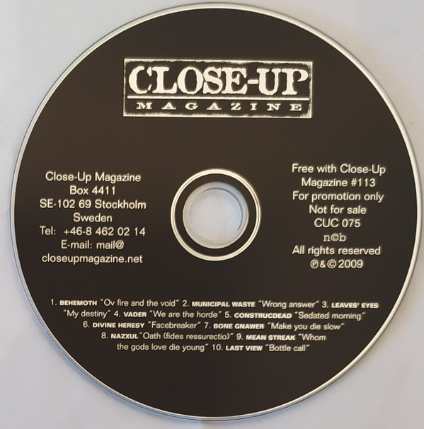 Various - Close-up Magazine - Close-Up Magazine 