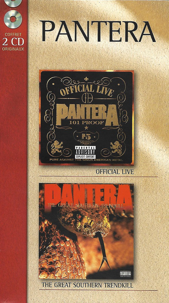 Pantera - Coffret 2 CD Originaux
