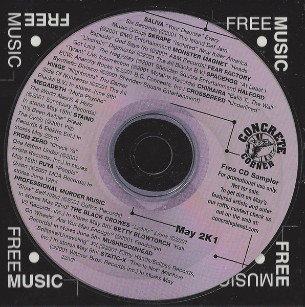 Various C - Concrete Corner - May 2K1 Sampler