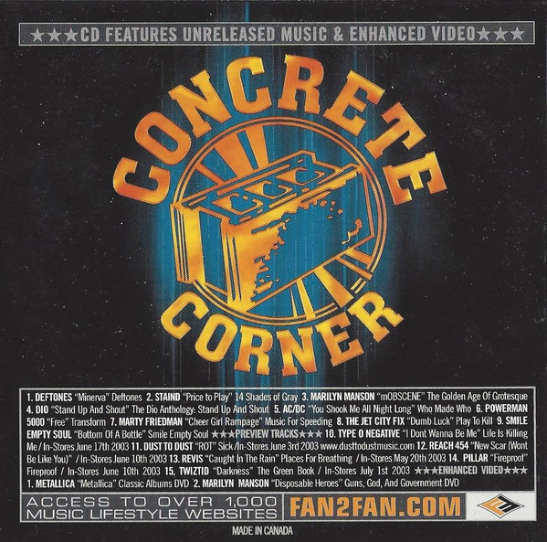 Various C - Concrete Corner - June Sampler 2003