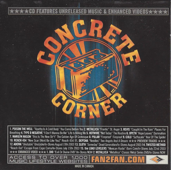 Various C - Concrete Corner - July Sampler 2003