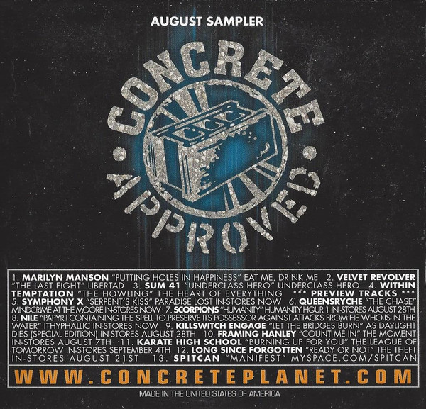 Various C - Concrete Corner - April 2007 Sampler