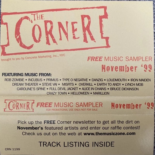Various C - The Corner - Free Music Sampler November '99