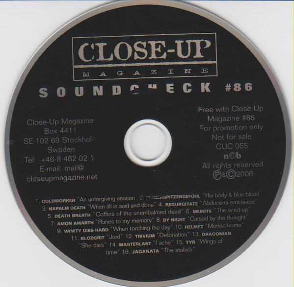 Various - Close-up Magazine - Soundcheck 
