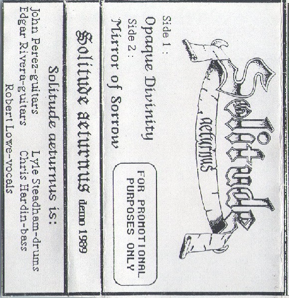 Solitude Aeturnus - Demo