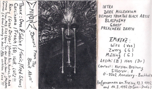 Eminenz - Demons From The Black Abyss (demo)