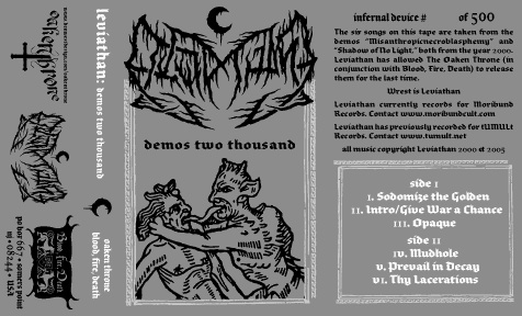Leviathan - Demos Two Thousand (demo)