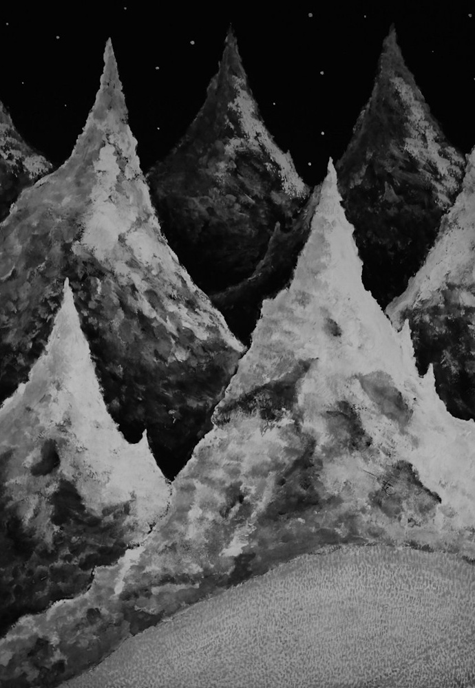 Paysage d'Hiver - Die Berge