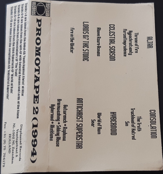 Various D - Displeased records - Promotape 2