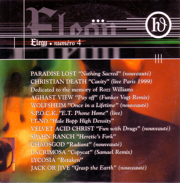 Various - Elegy Magazine - Elegy - Num�ro 4