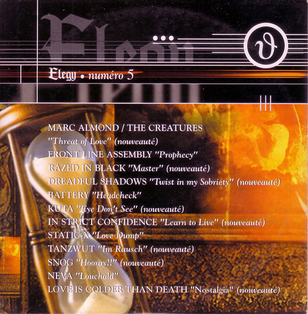 Various - Elegy Magazine - Elegy - Num�ro 5