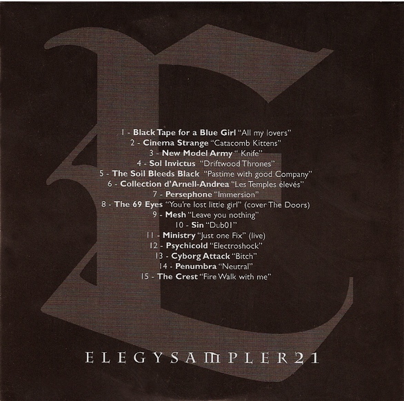 Various - Elegy Magazine - Elegy Sampler 21