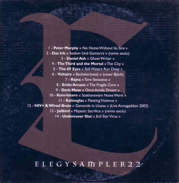Various - Elegy Magazine - Elegy Sampler 22